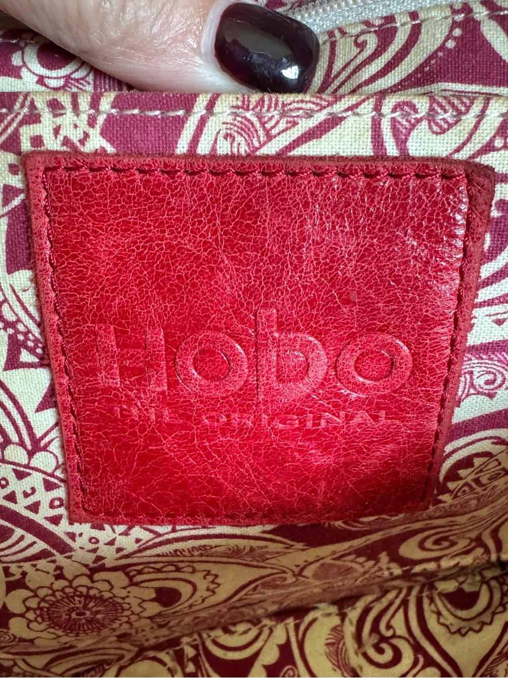HOBO Chartreuse Green Leather Shoulder Bag - Picture 7 of 7